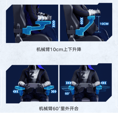 哪款符合你对新一代电竞椅的期待？麻将胡了游戏2023新款电竞椅(图7)